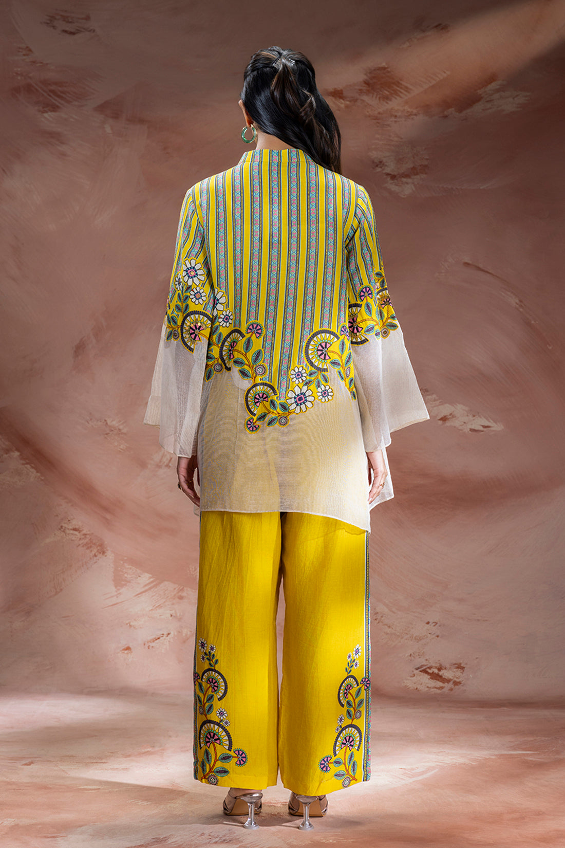 yellow Nooma Kurta set