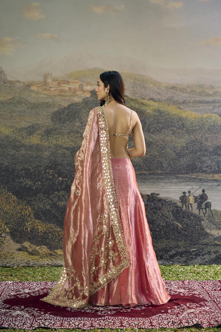 Gulbahar Mirror Sharara Set