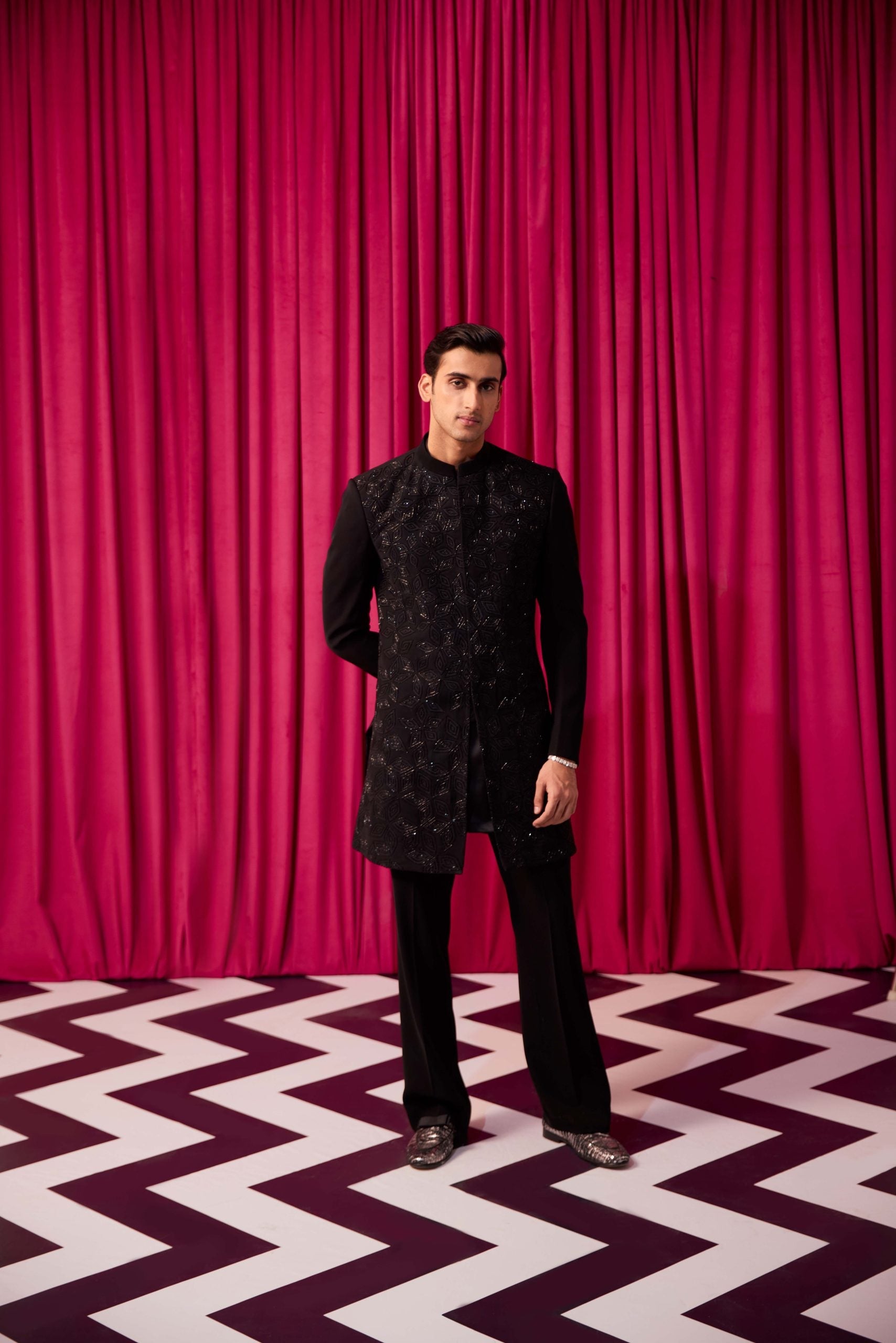 Flora sherwani set
