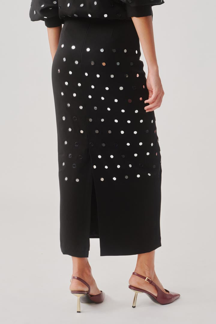 Black Constellation Skirt