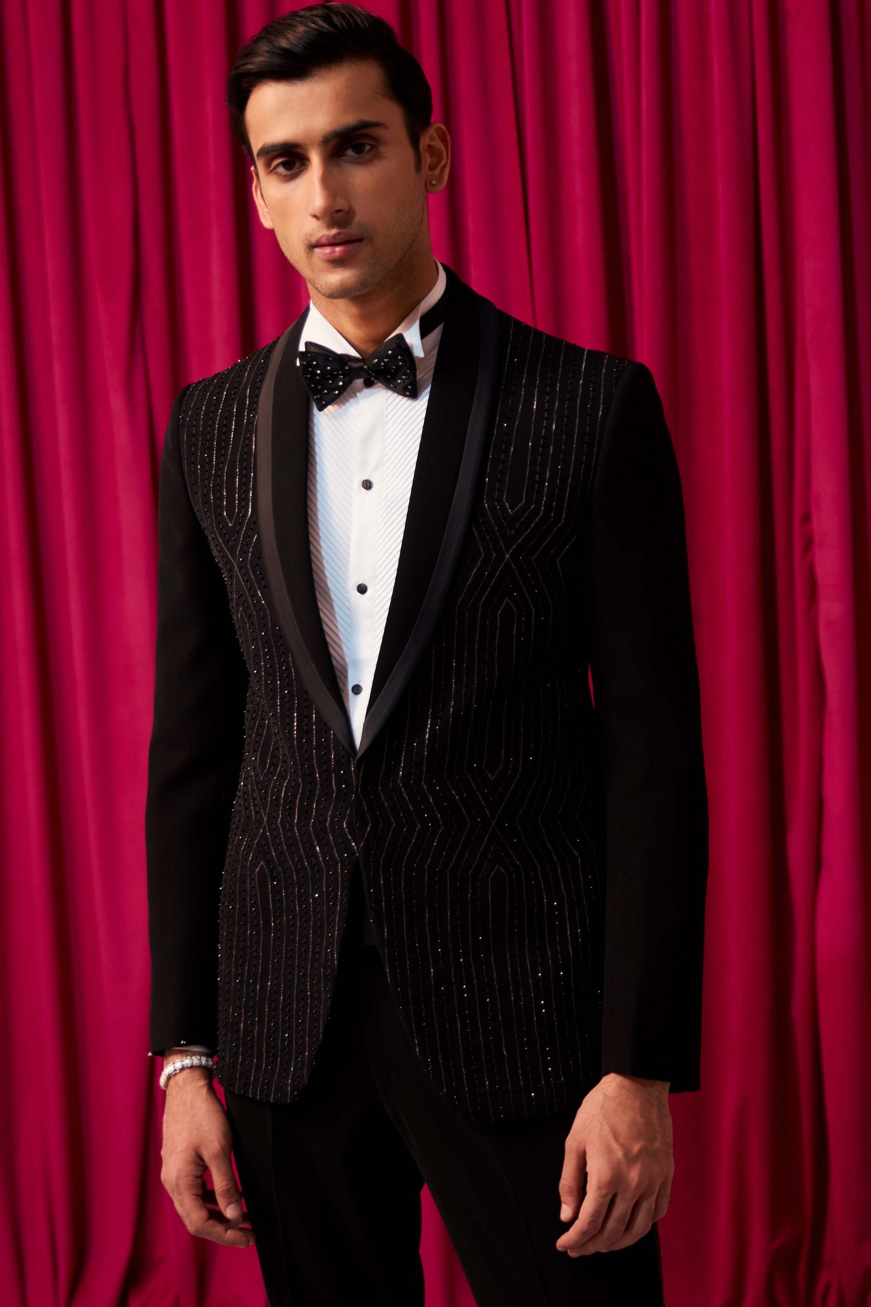 Illusion tuxedo set