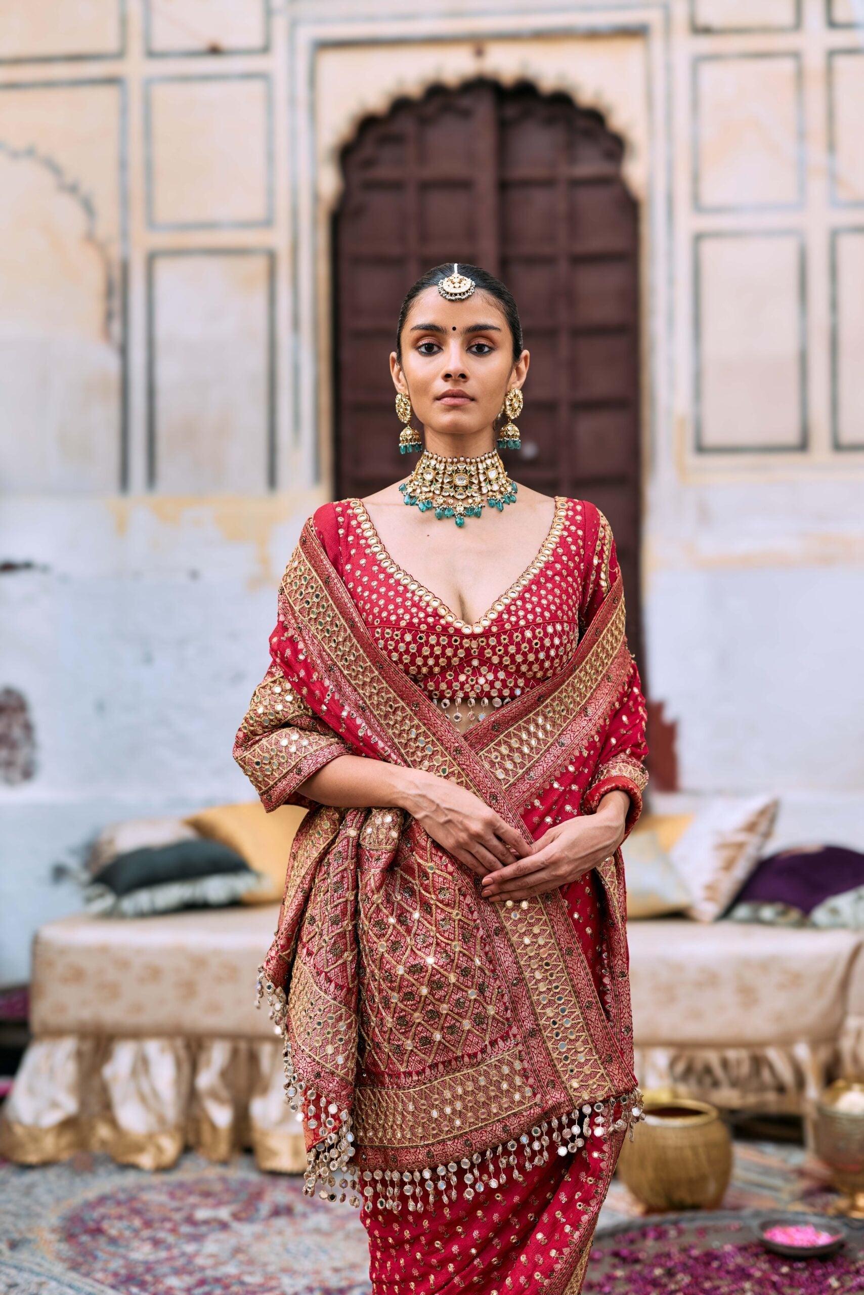 Kumkum Saree Set