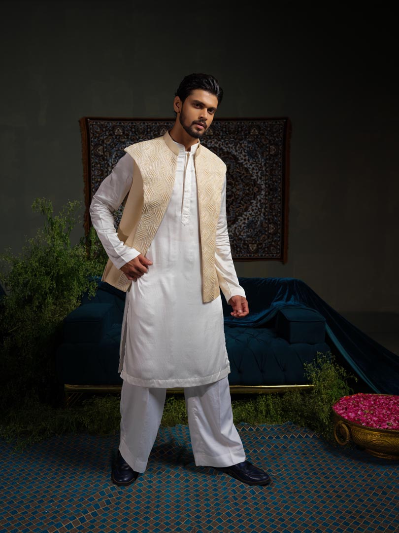 Broad Lapel Bundi Set