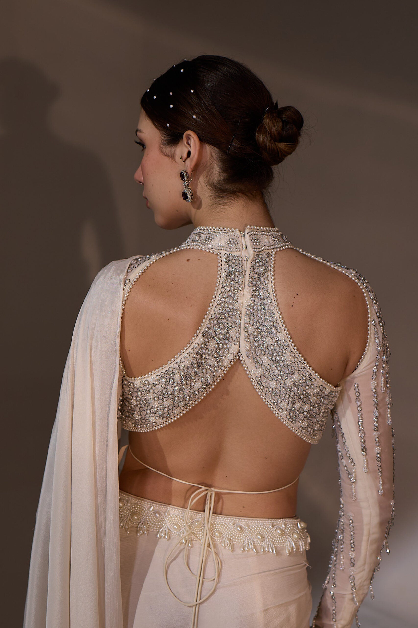 Magnolia Drape Saree