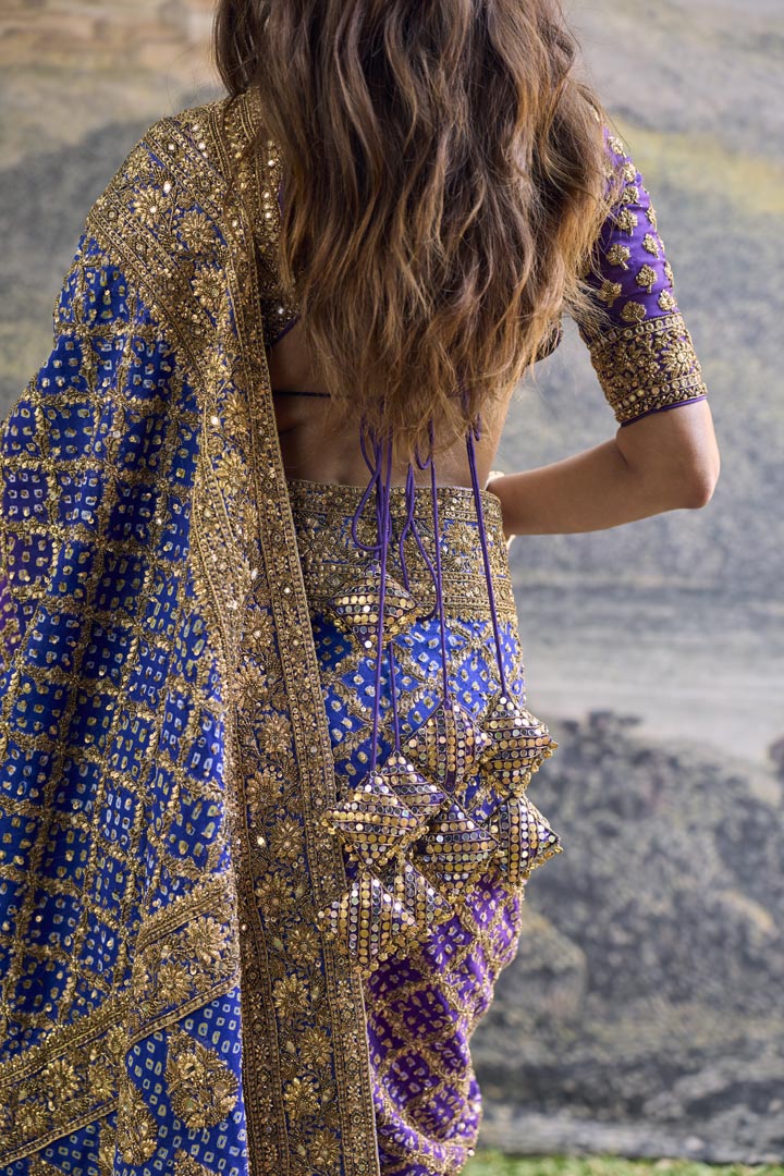 Advay Ombré Saree Set