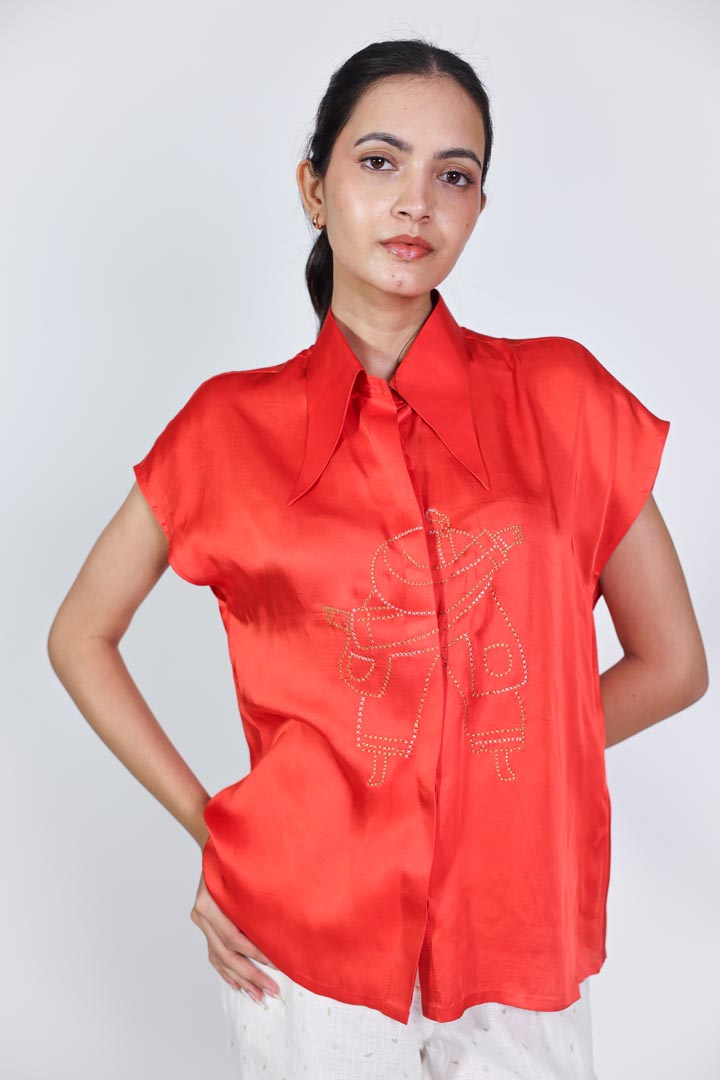 X marks the spot Blouse