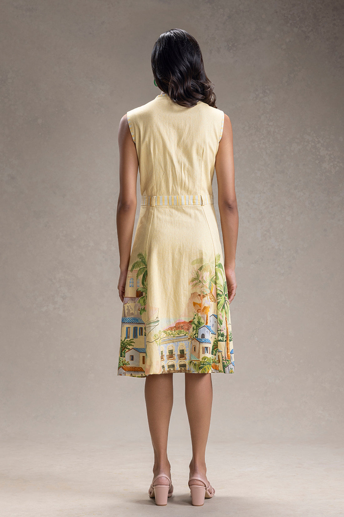 Yellow Reviera Dress