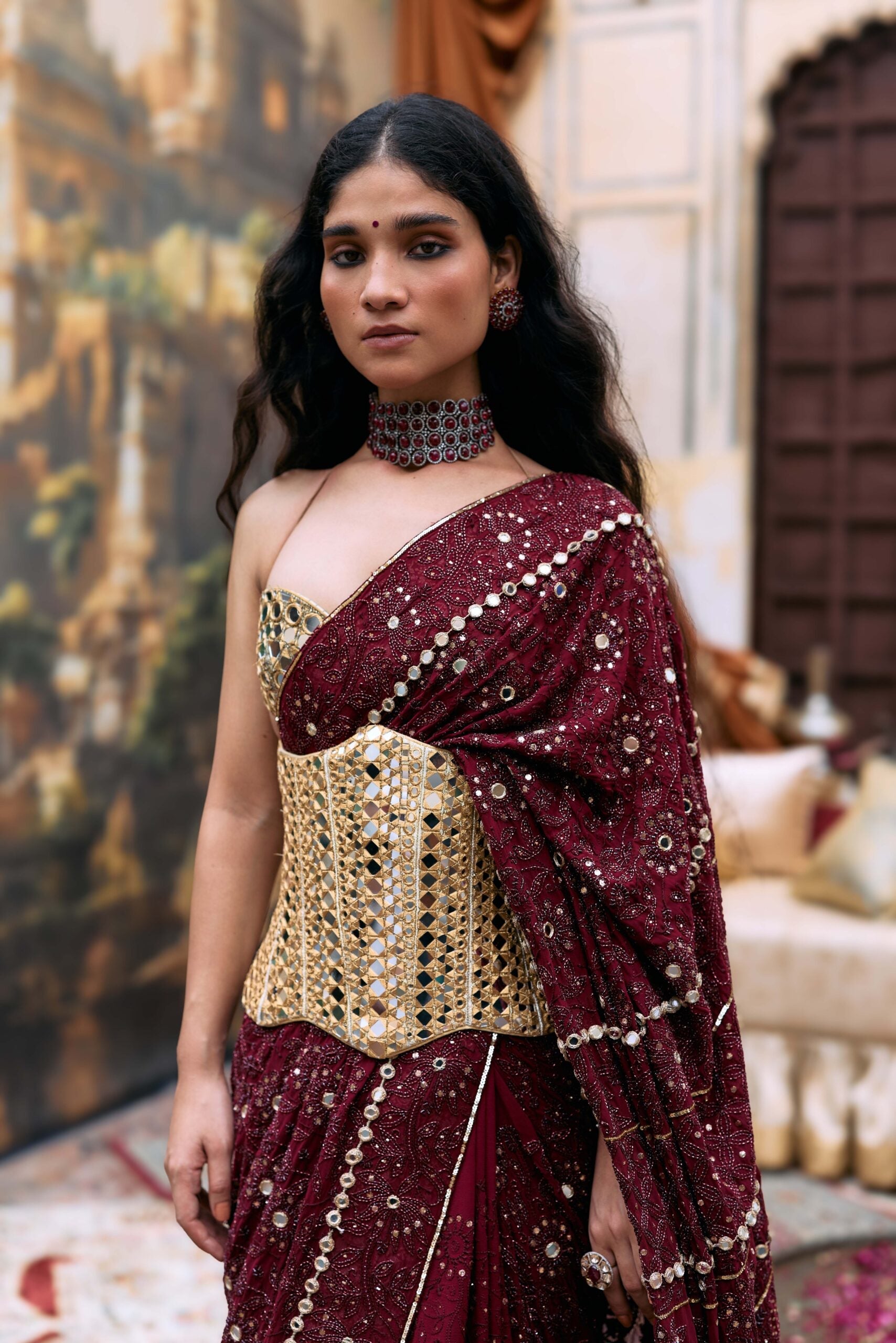 Mekhala Saree Set