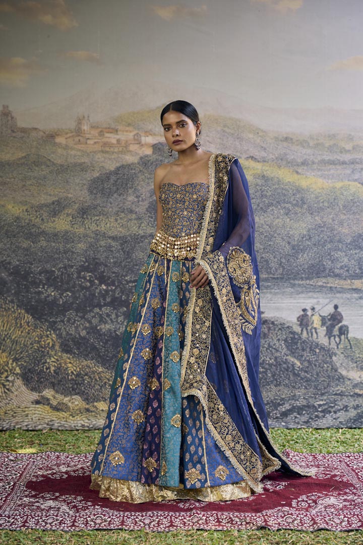 Neelratna Brocade Lehenga Set