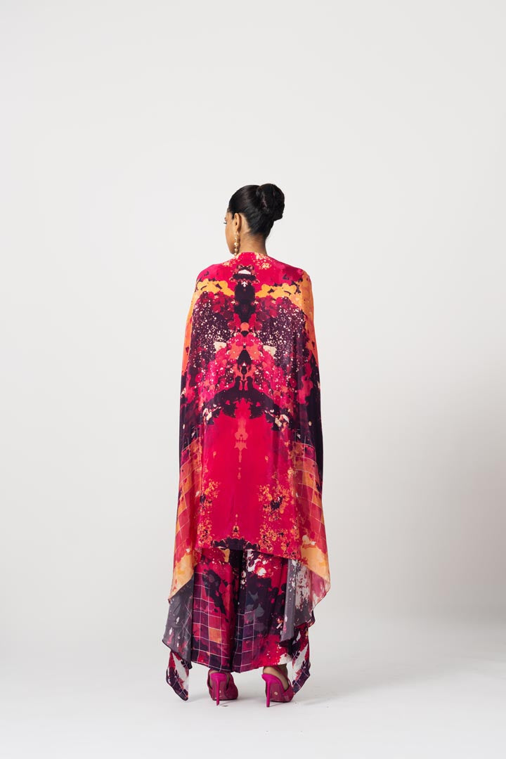 Cape pant set