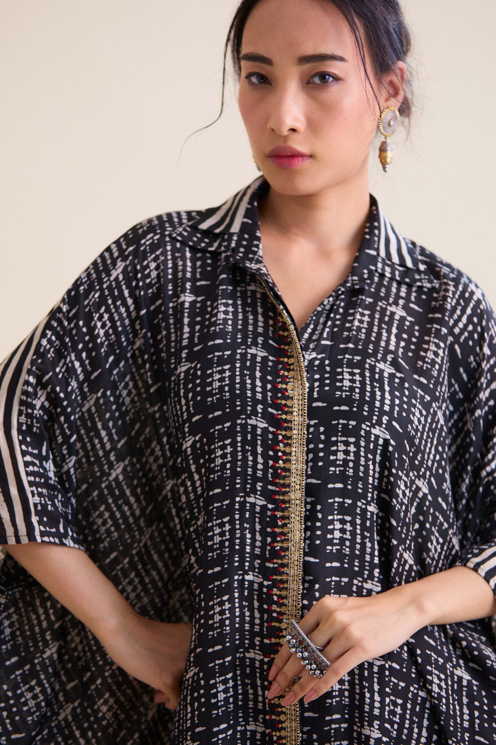 Lazy Circular Co-Ord SetW5BLWHPRCSCIR-01