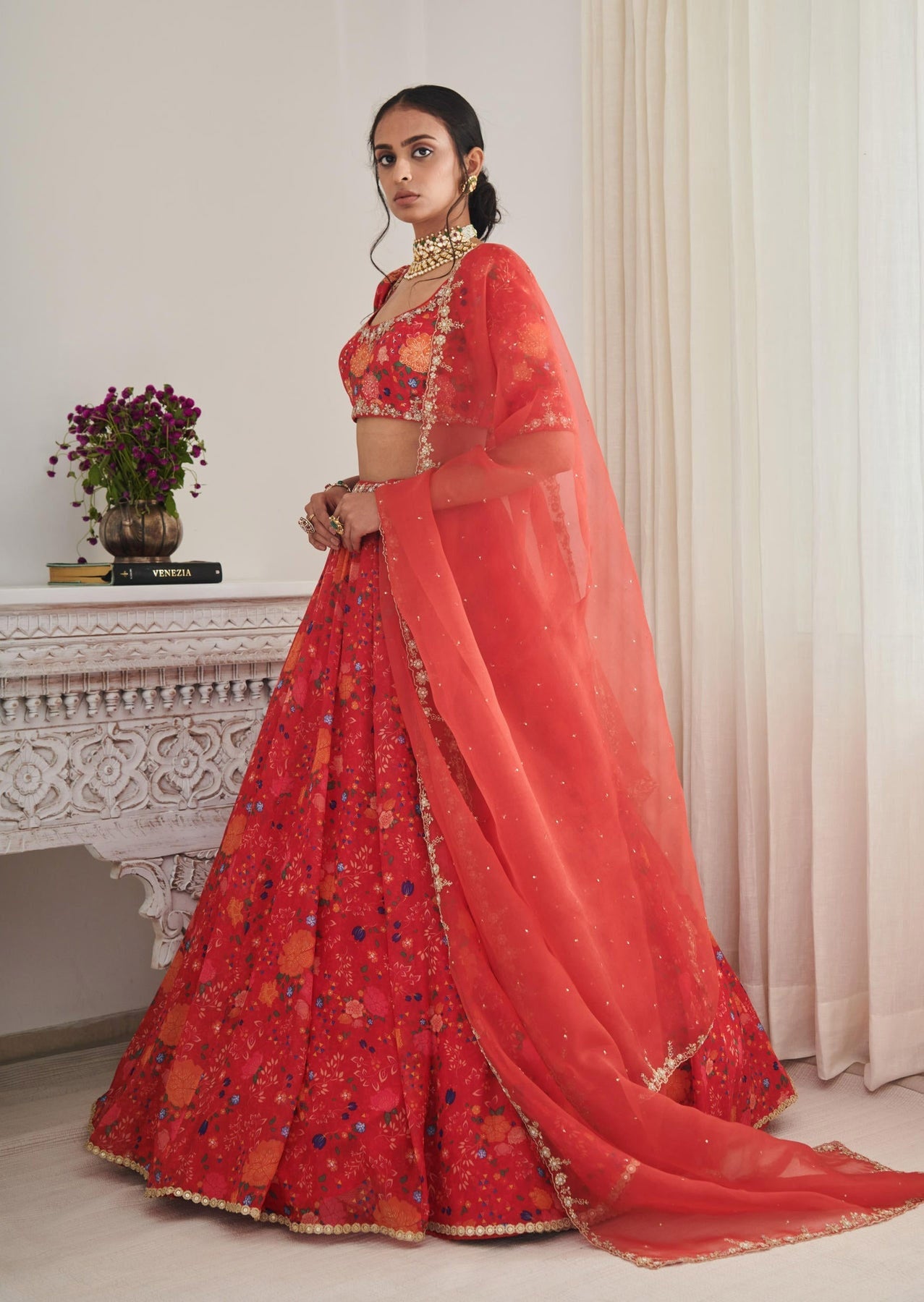 Kesar Lehnga Set