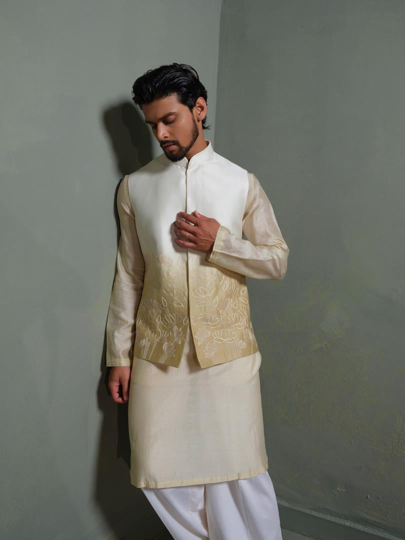 Lotus Beige Ombre Bundi Only