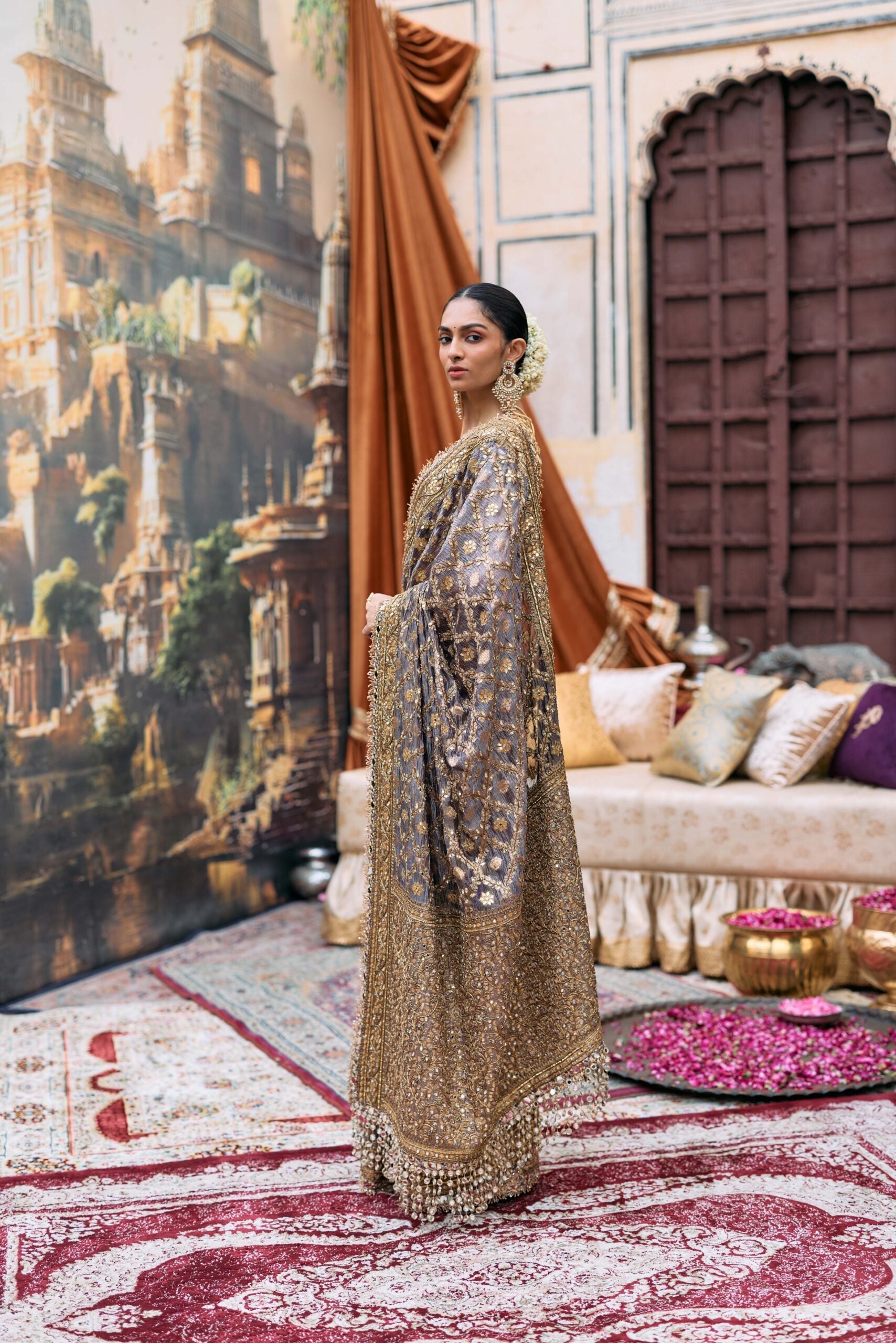 Patralekha Saree Set