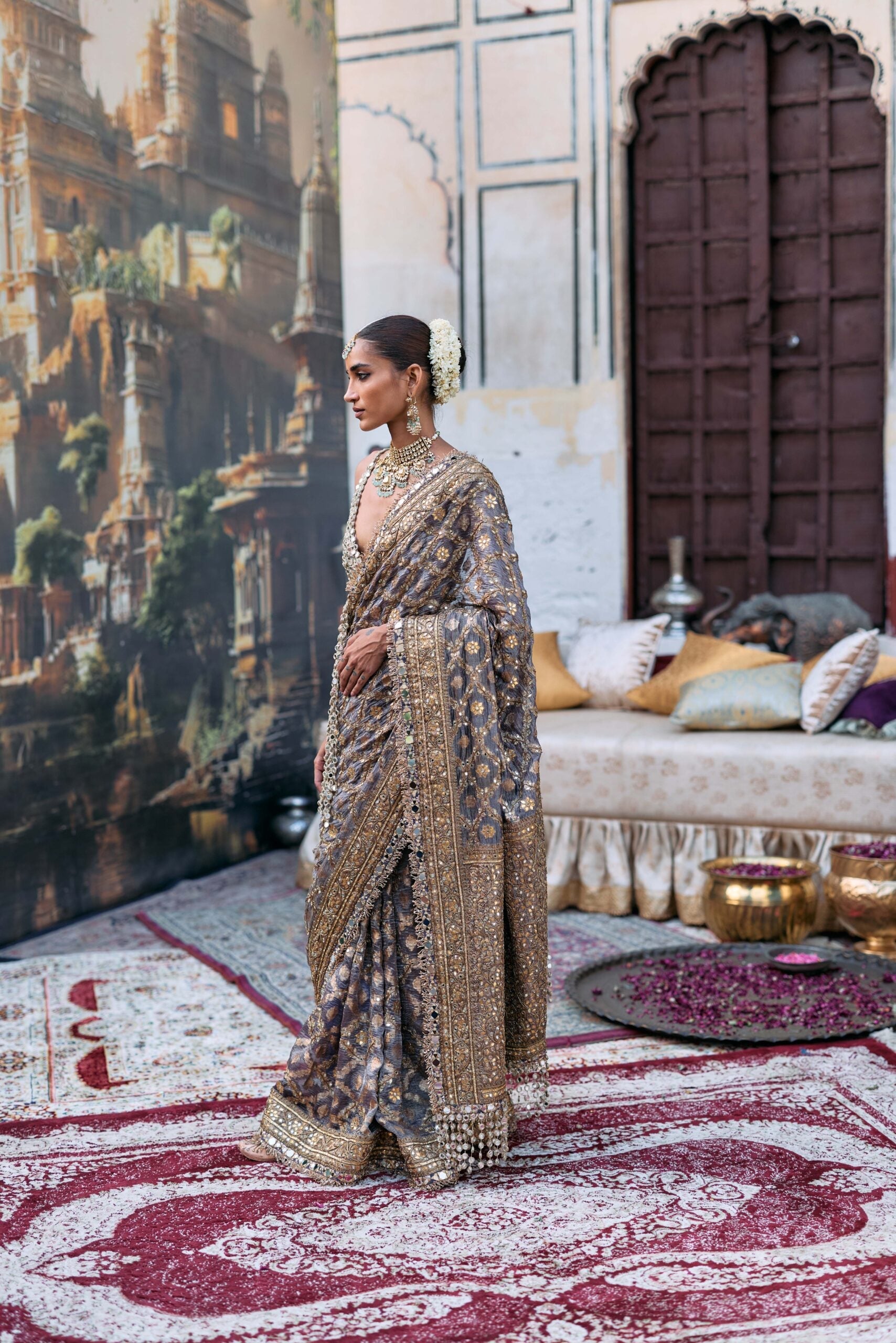 Patralekha Saree Set-B