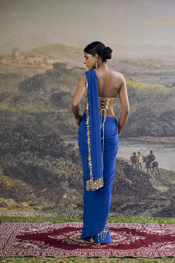 Neelanjana Mirror Saree Set