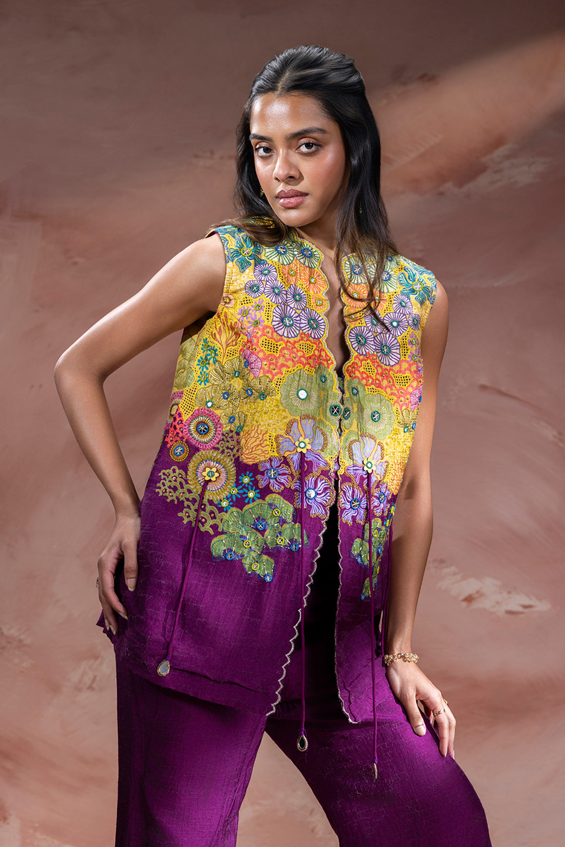 Purple Kaia co-ord set women
