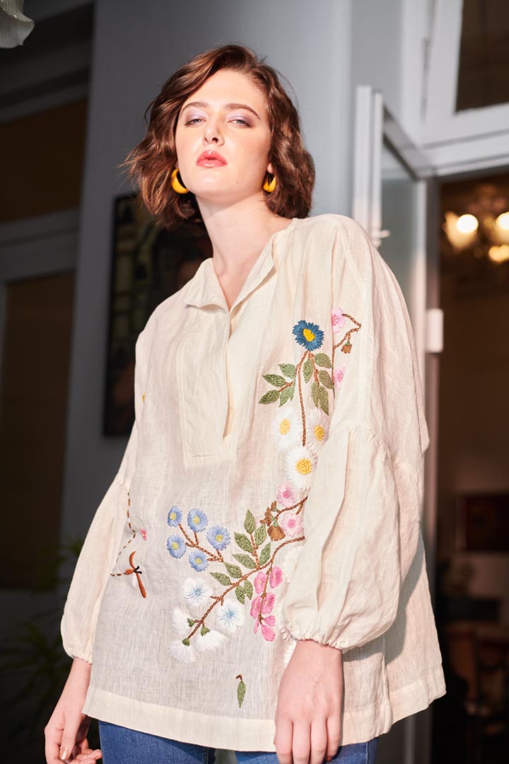 IVORY LILA TOP