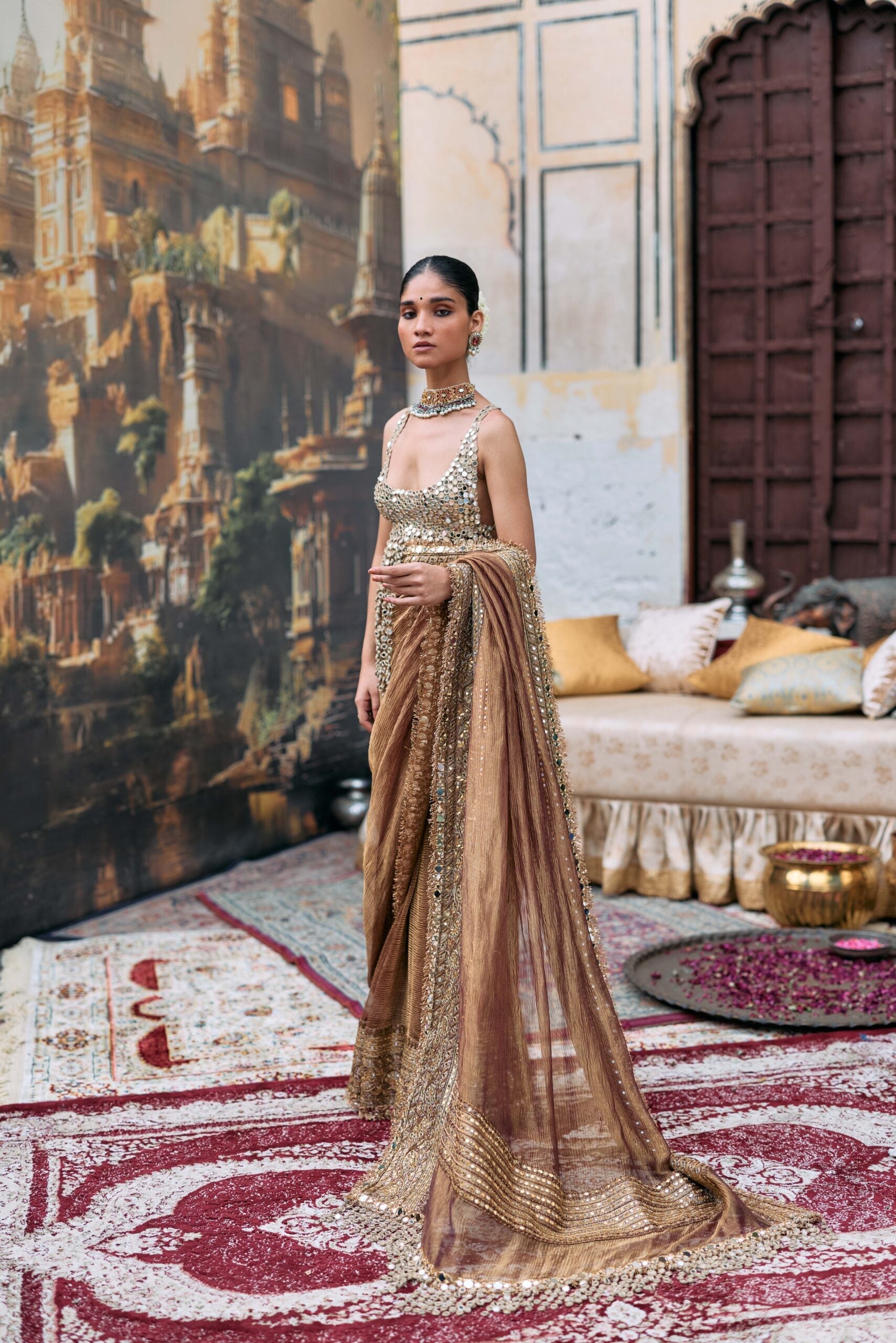 Manjusha Saree Set