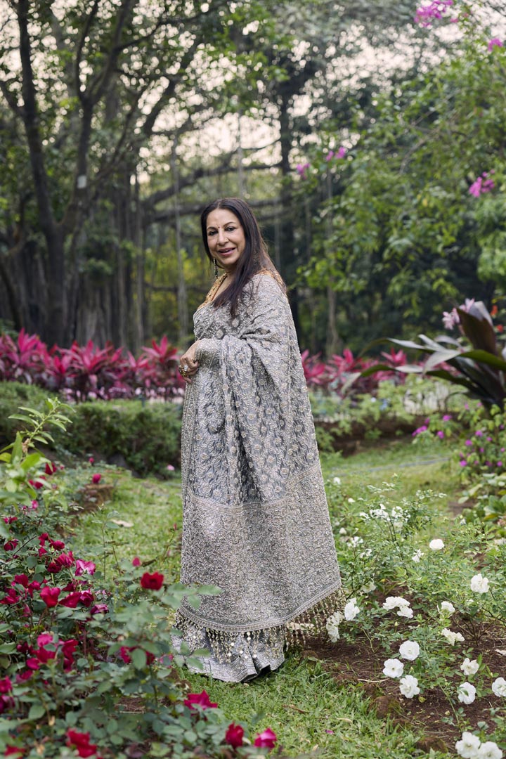 Chandi Rang Heritage Saree Set