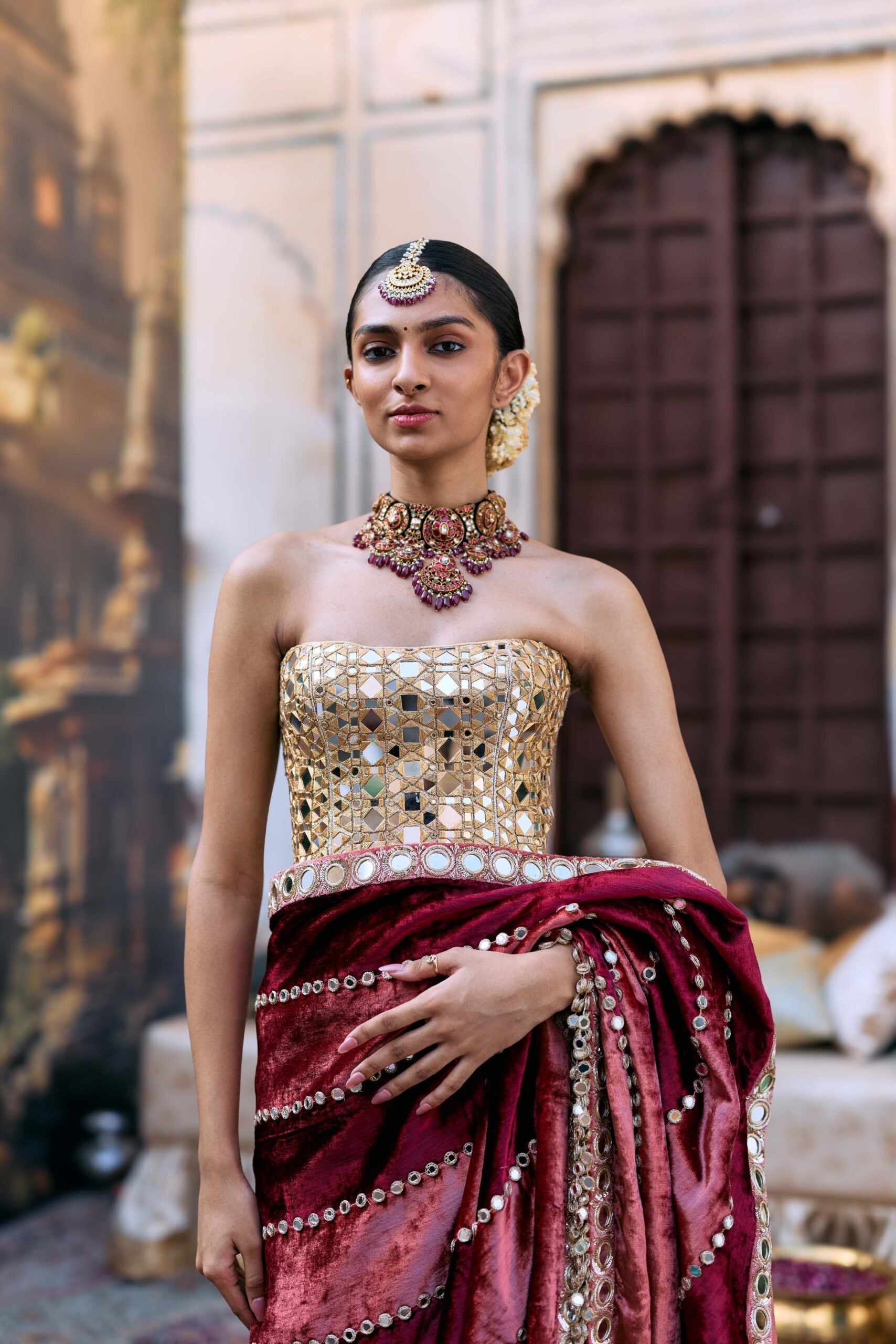 Tulika Saree Set