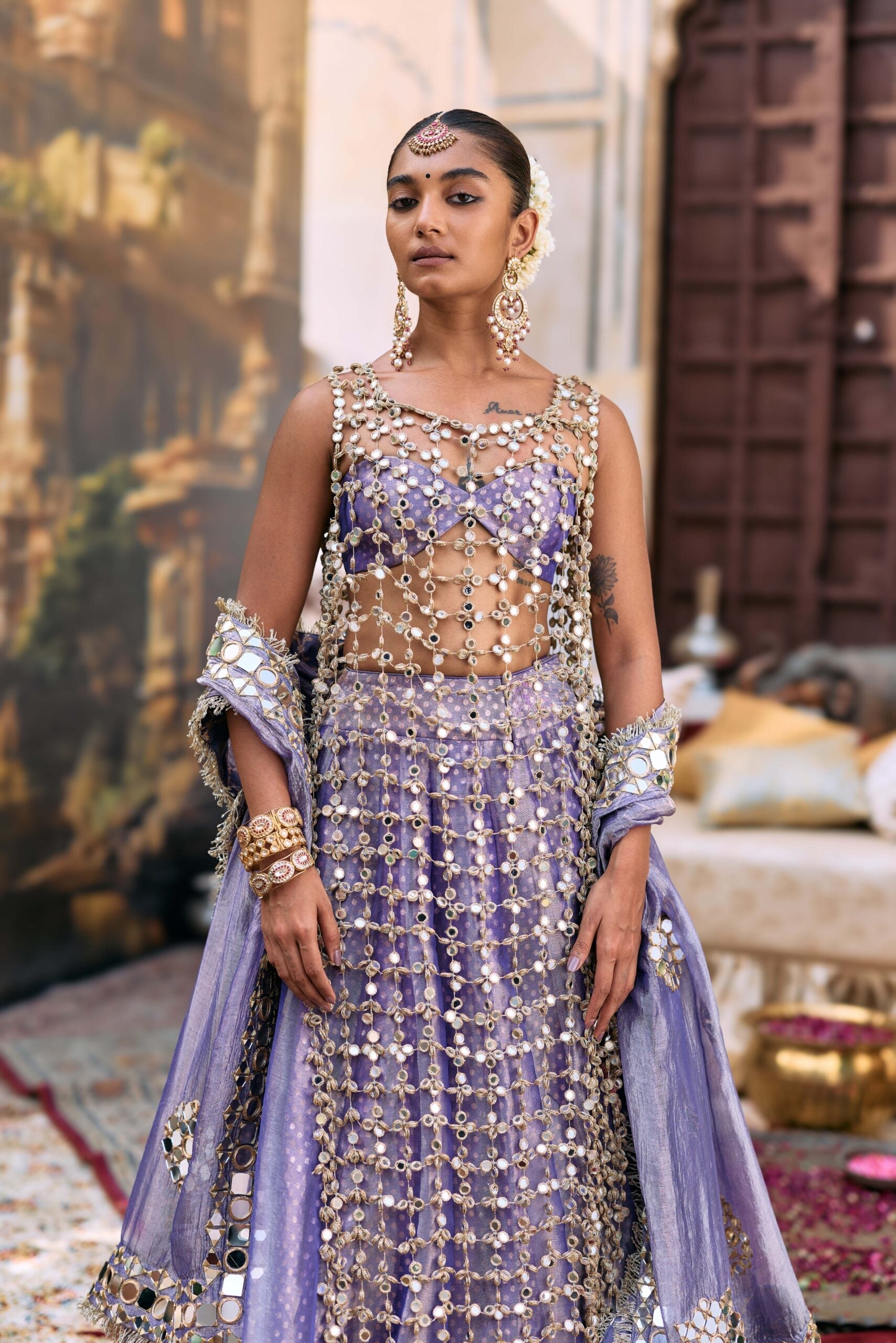 Prabha Lehenga Set with Dupatta