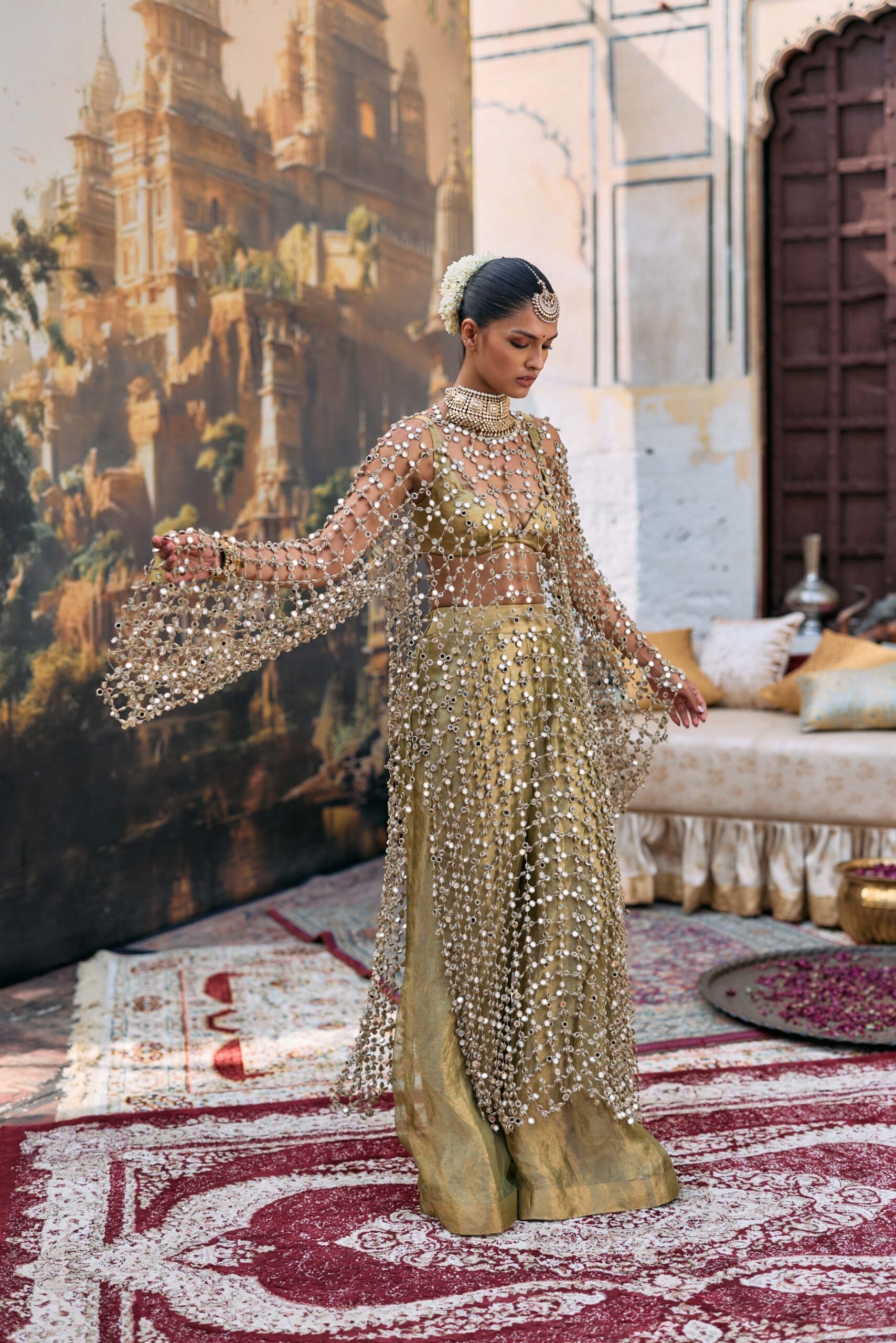 Chhavi Jaal Kurta Set