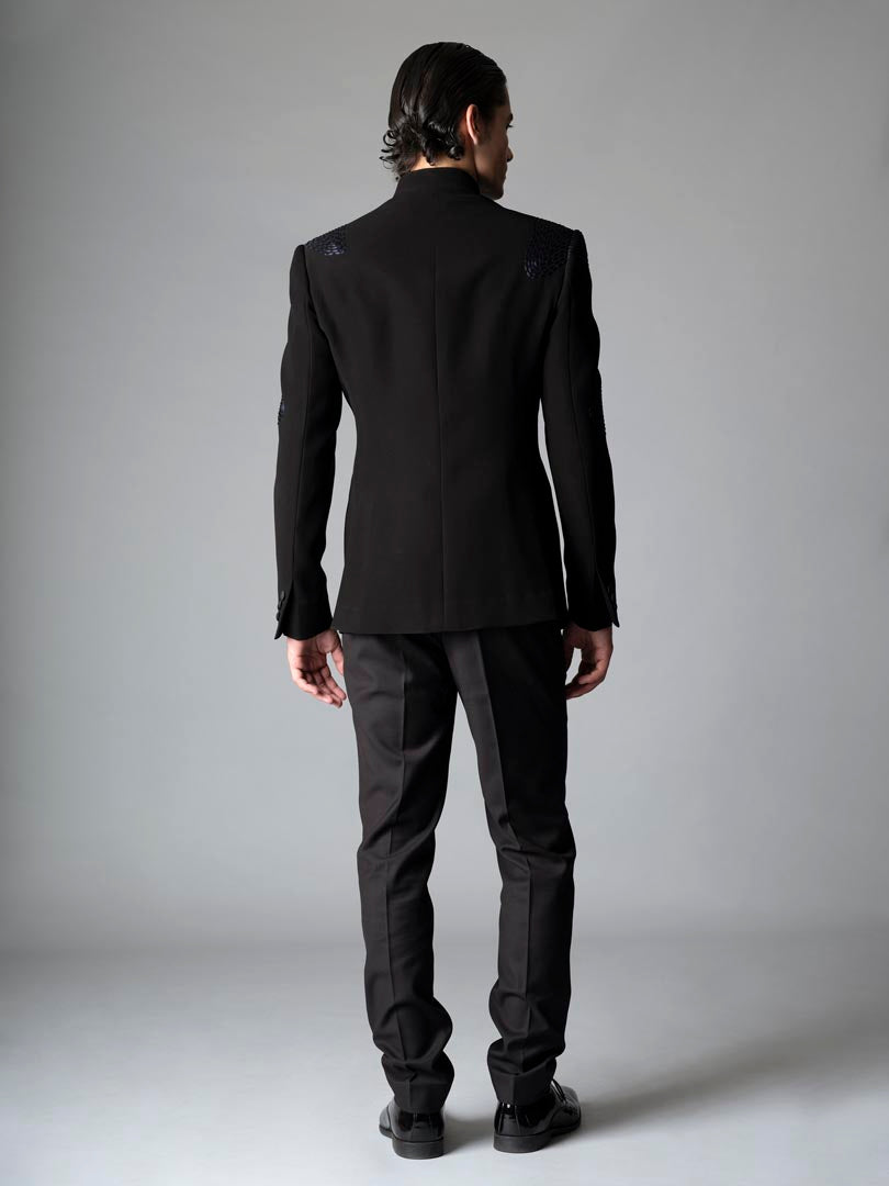 Scarr embroidered bandhgala