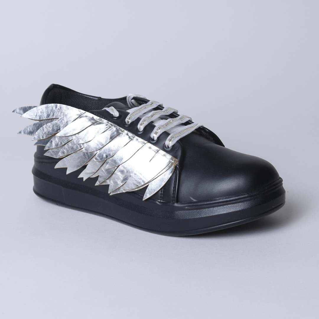 Black Wing Sneakers