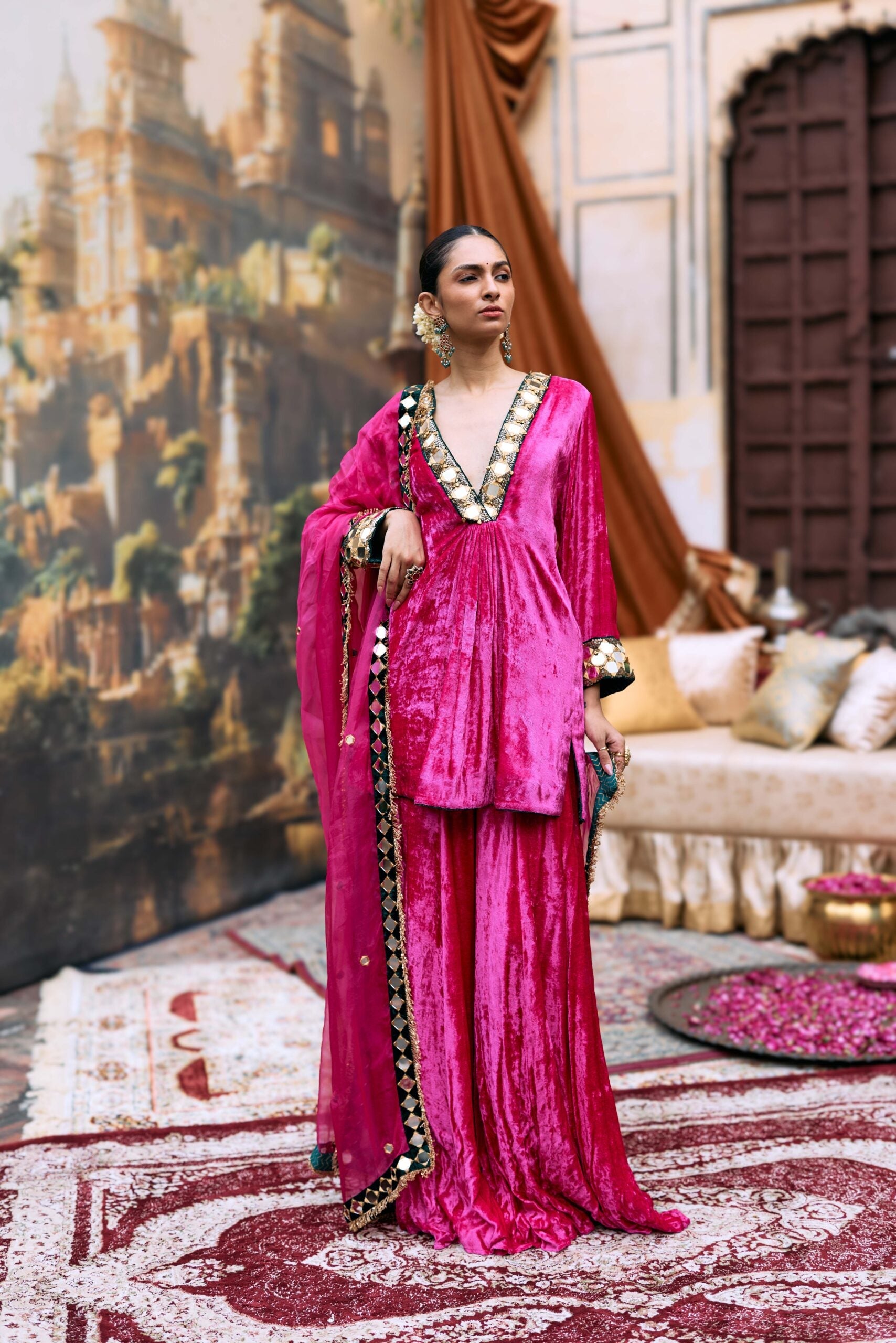 Gulaab Makhmal Khayal Suit