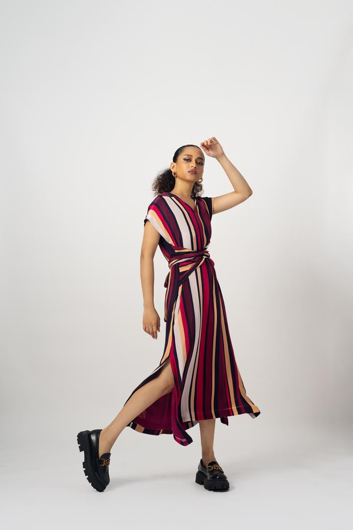 Belted dress MN-24-102-M