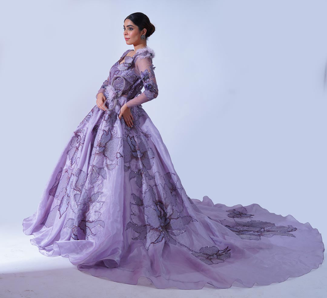 Mauve Gown