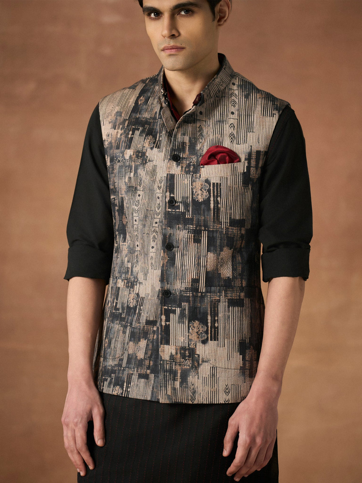ARCHITECTURAL TRACE WAISTCOAT