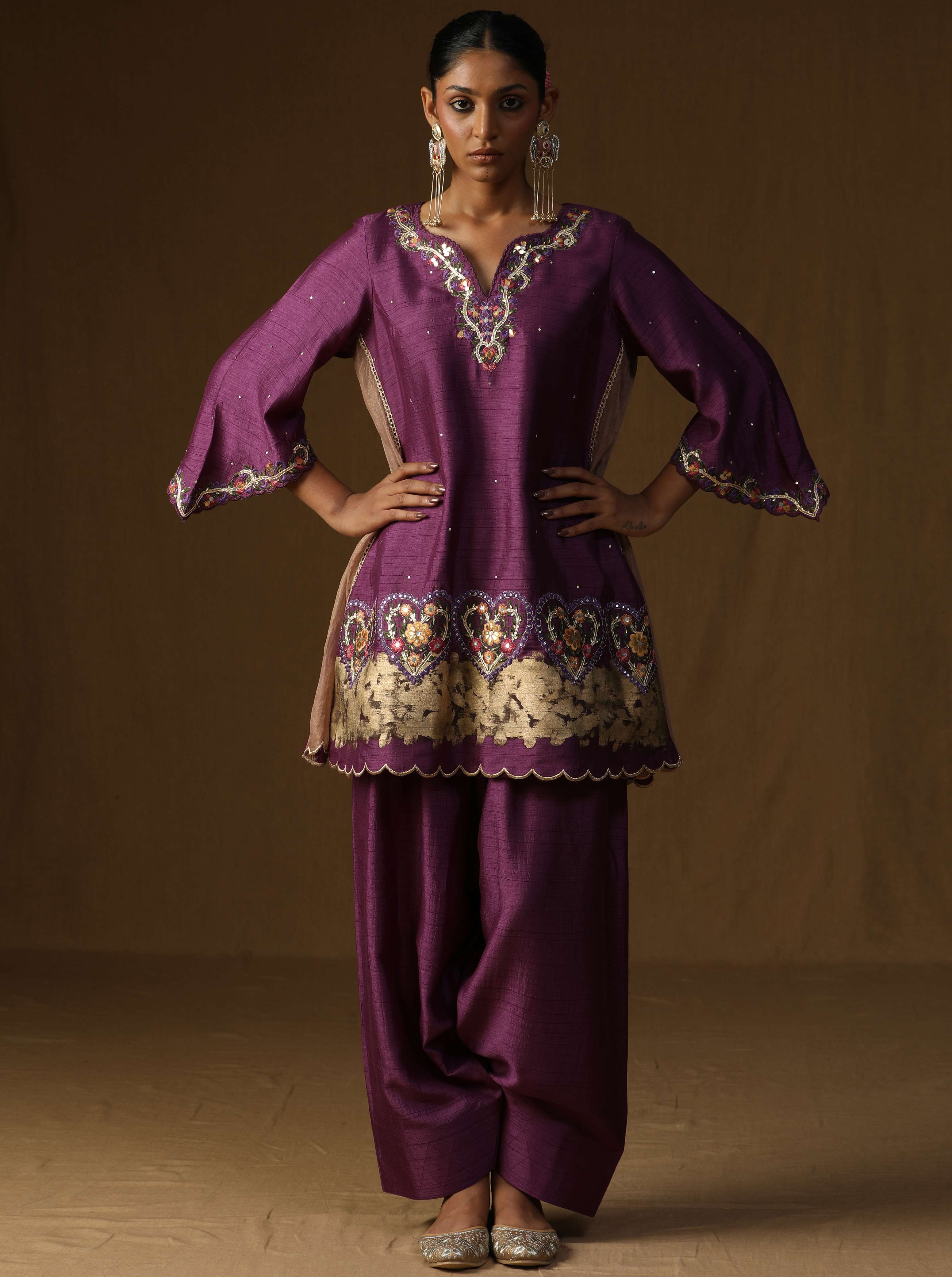 Vanya � Mridul Baingani Embroidered Suit Set