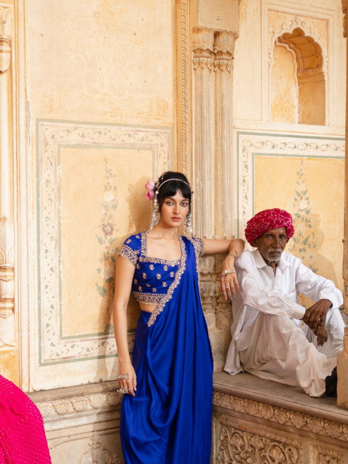 Touch me not saree