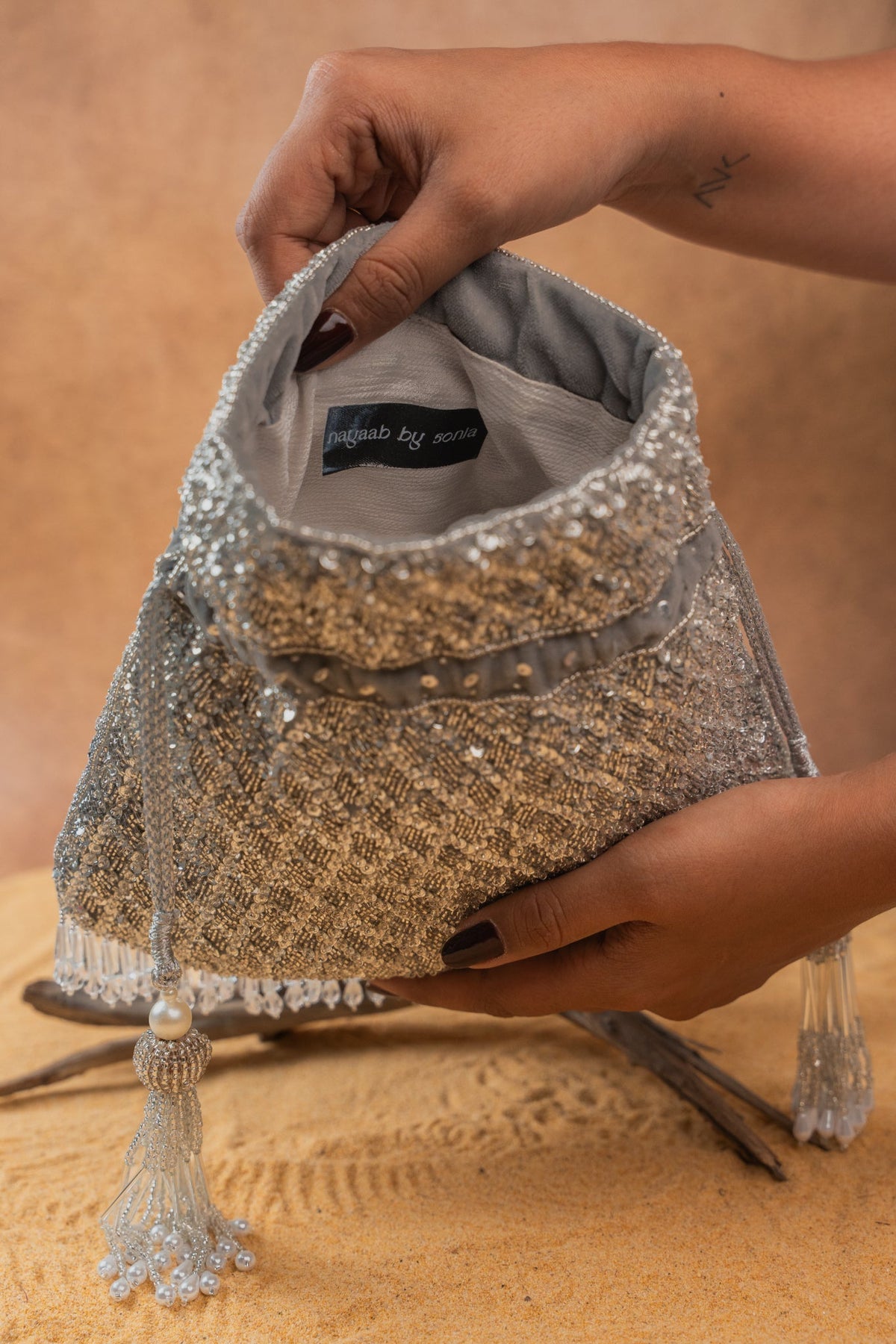 Shimmer Viel Silver