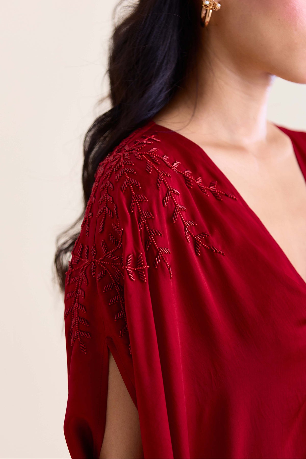 Diya Knoted Kaftan