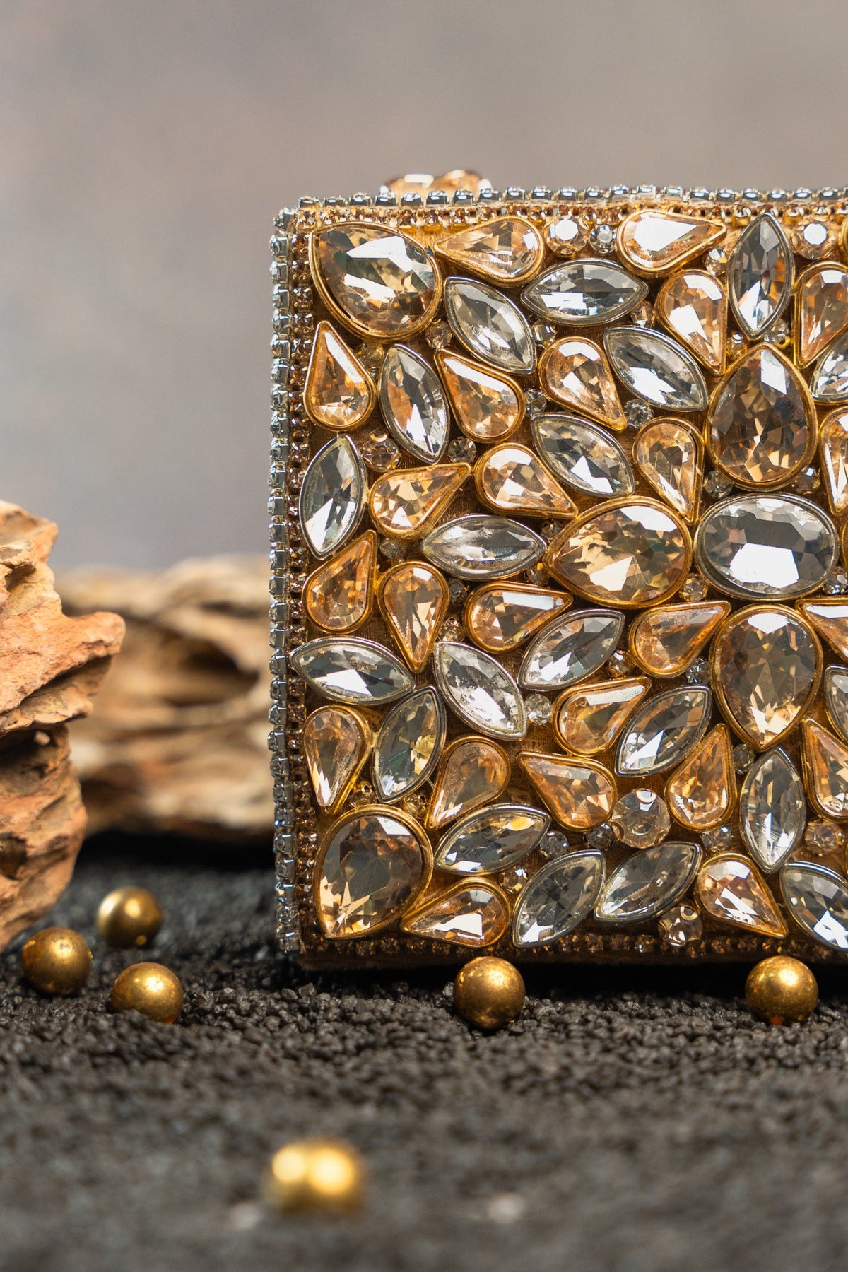 Diamond Casket Silver Gold Mini