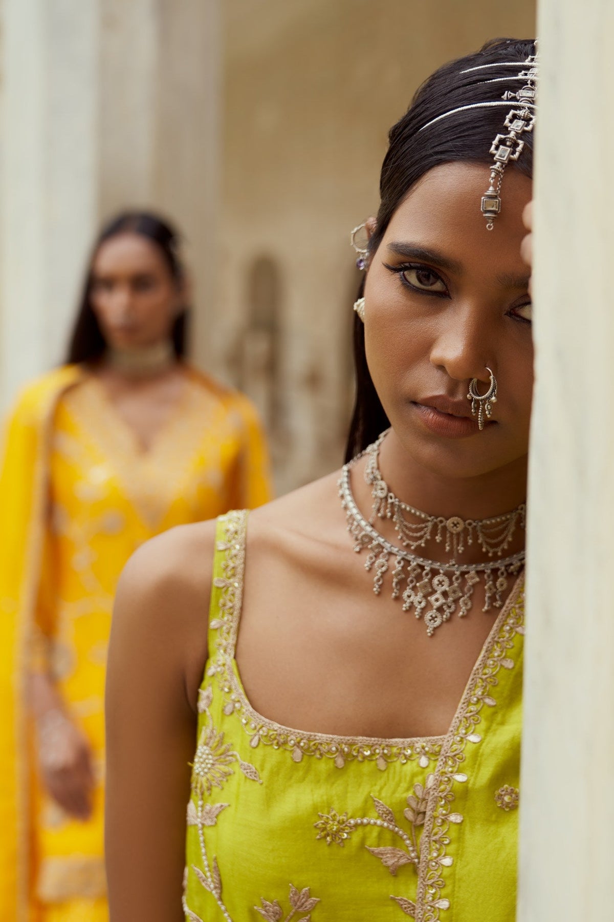 Strappy sunflower sharara