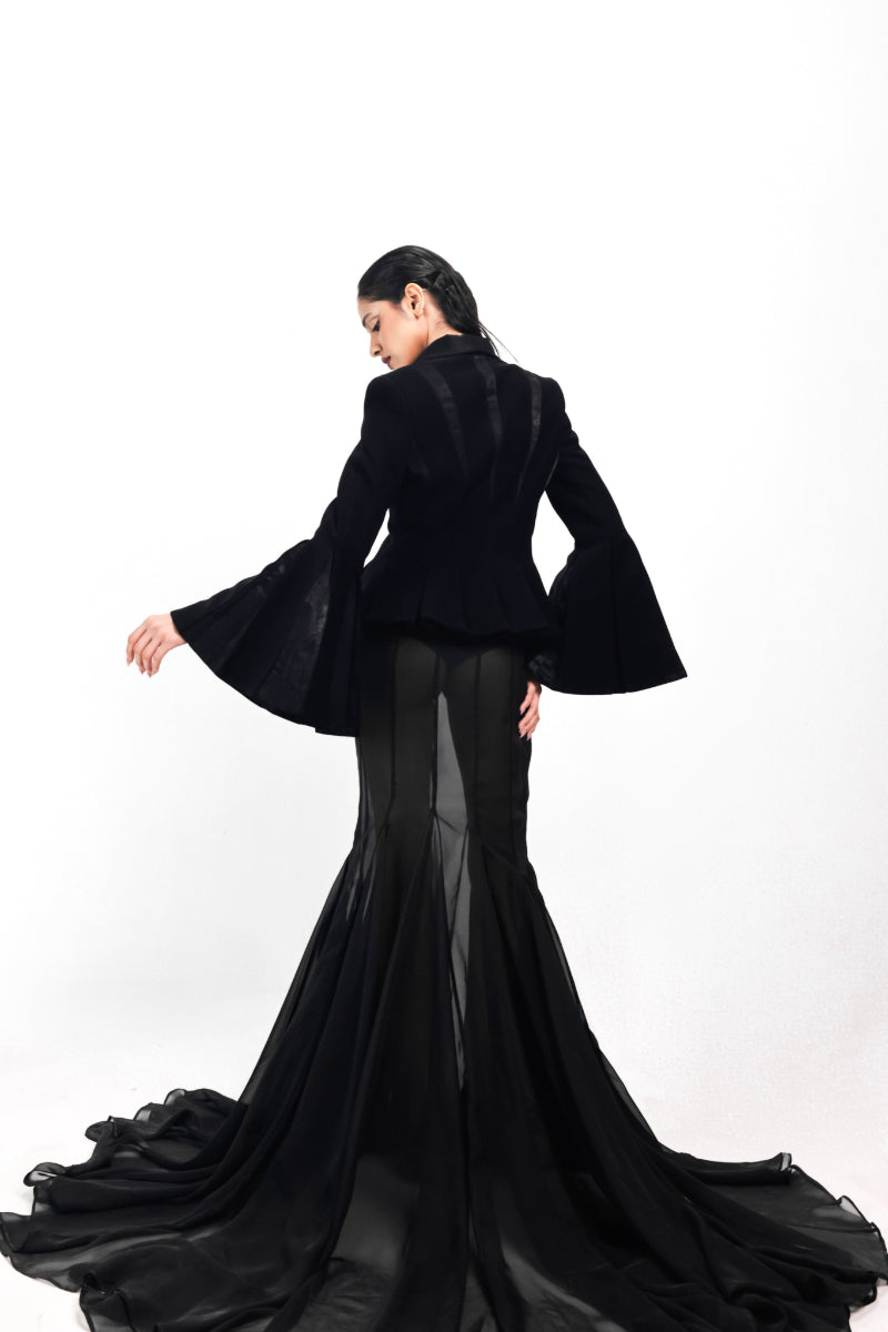 SHADOW BLOOM SKIRT