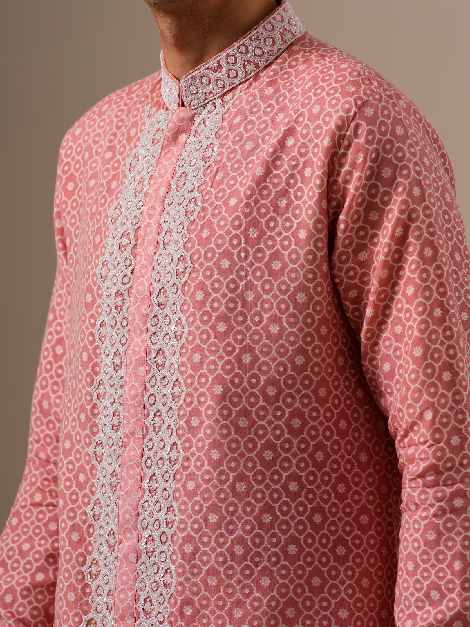 Cerise Glow Kurta Set