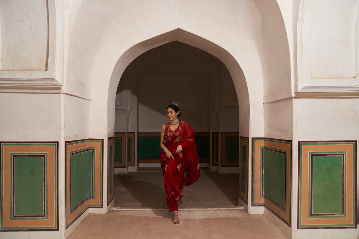 Mandala saree