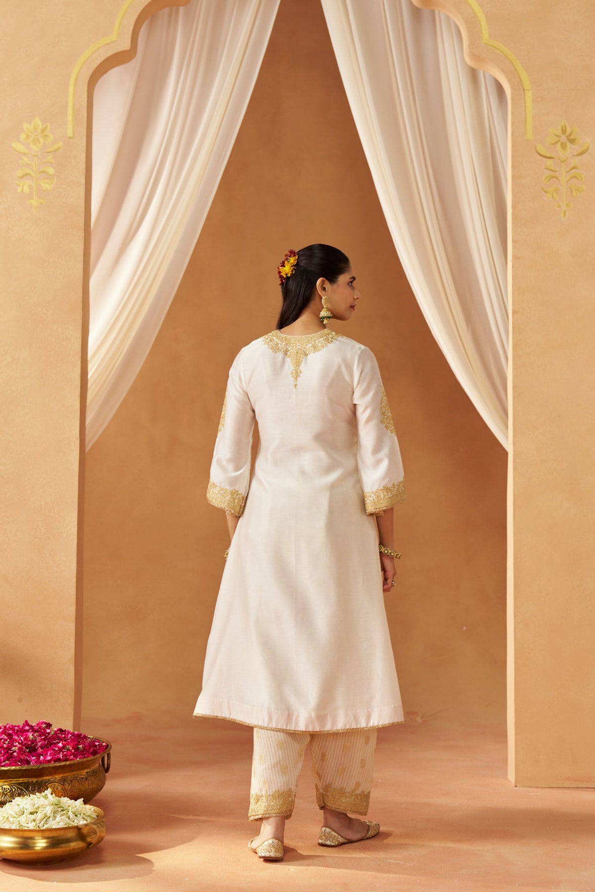 Liana Daisy  Chauga with Salwar and Dupatta