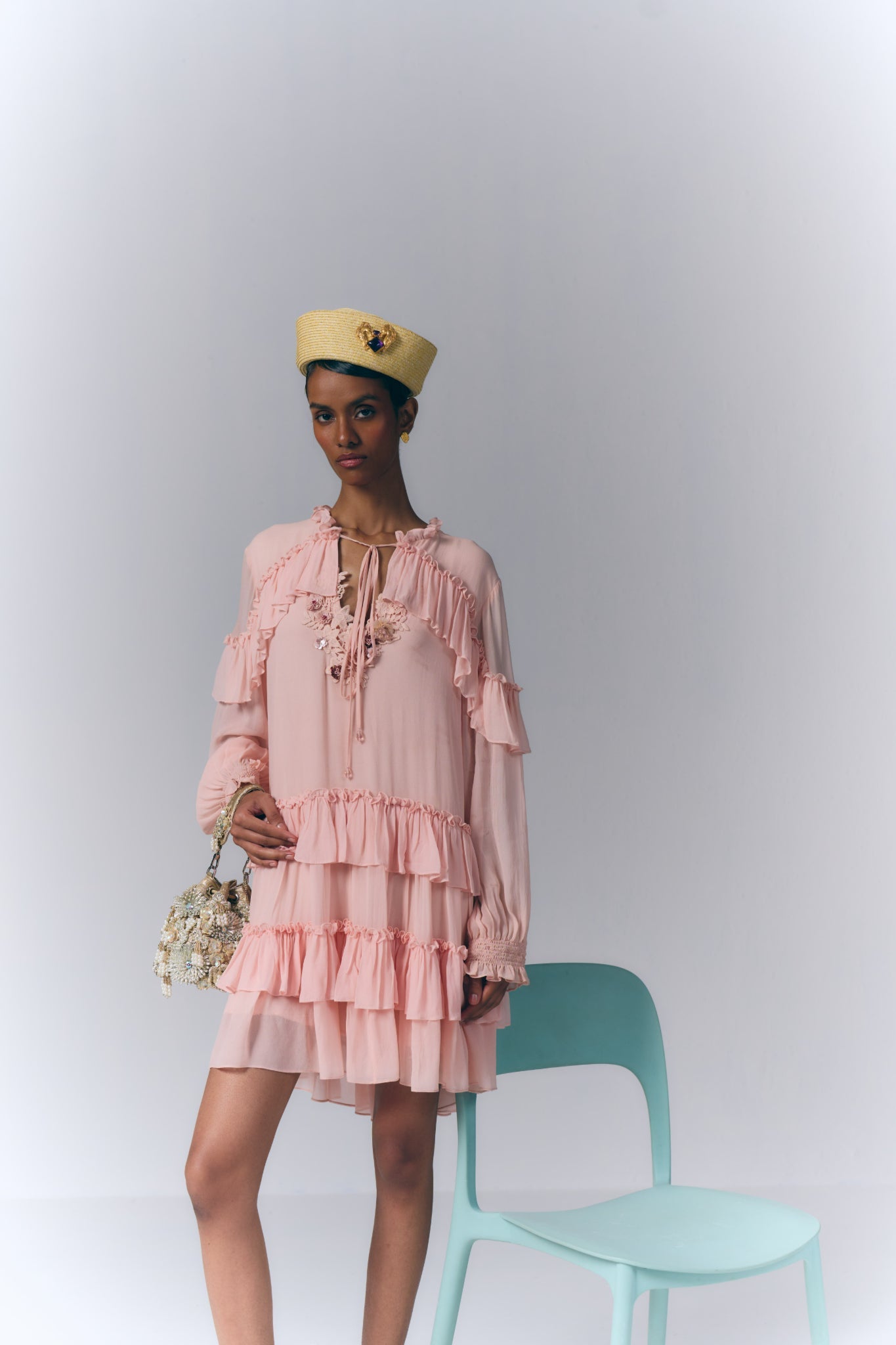Tiered Short Dress