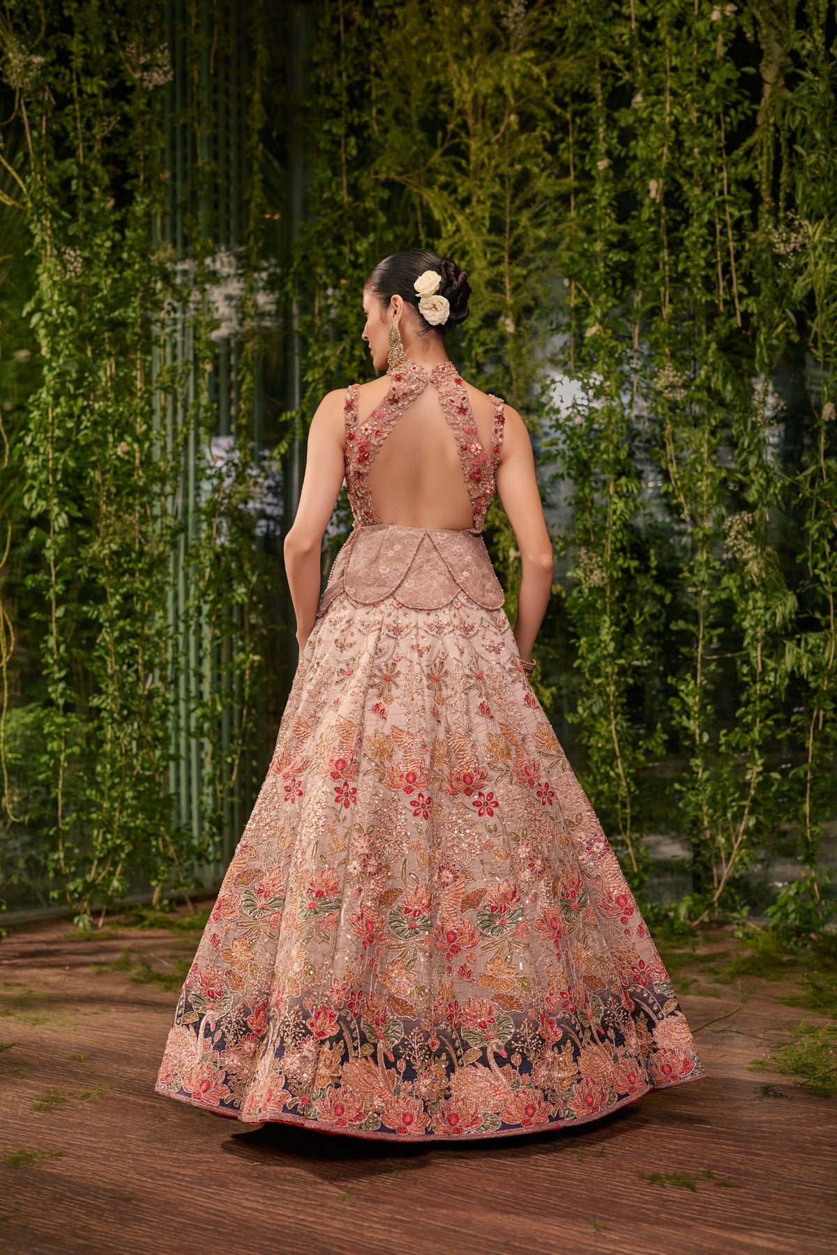 Pankhuri- The Floral Garce lehenga