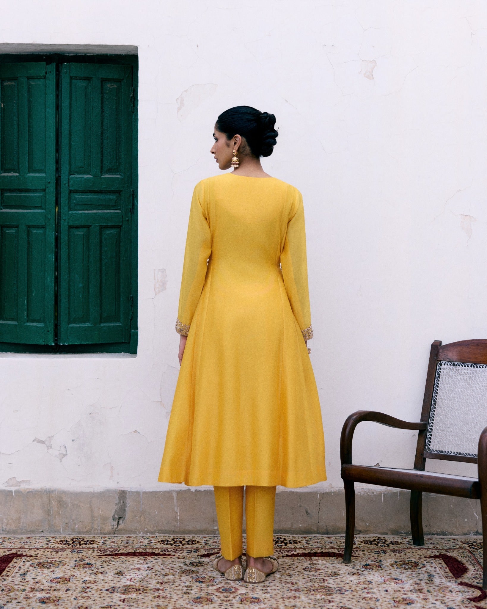 Sunlit Heirloom Anarkali
