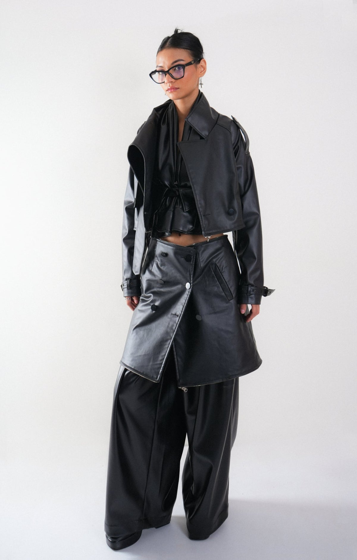 Reform Leather Trench coat