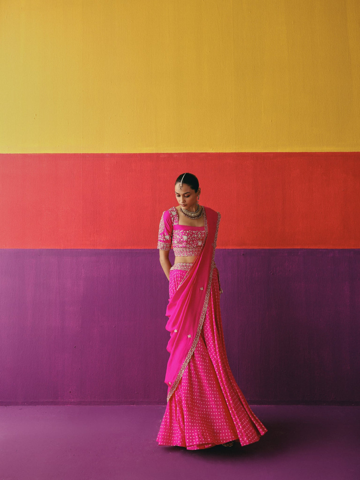 Jhoom lehenga