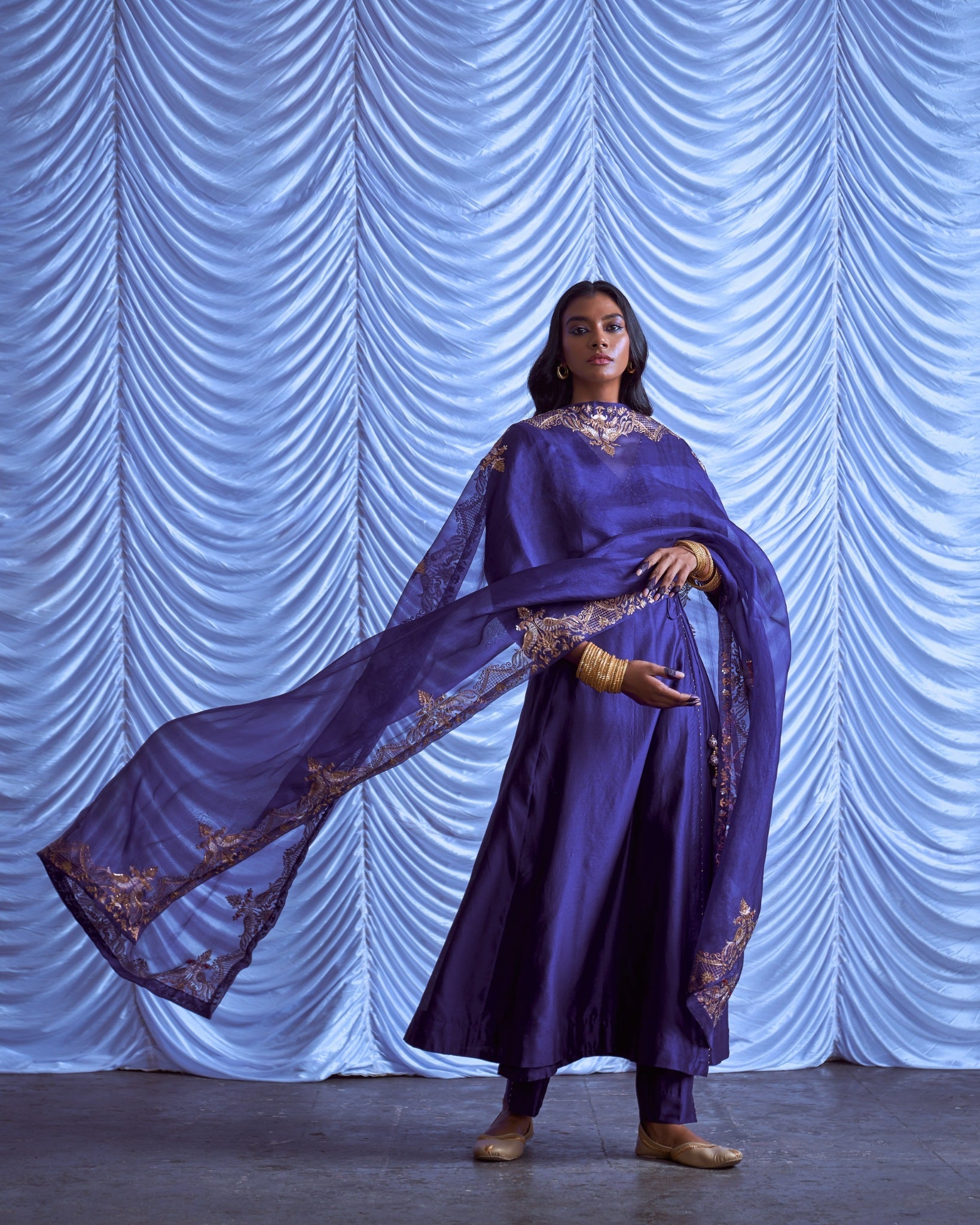 Peacock Angrakha set