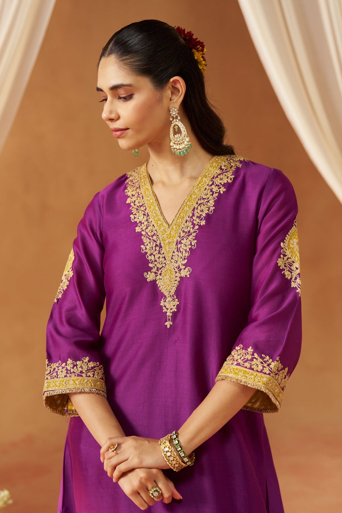 Liana Deep  Chauga with Salwar and Dupatta
